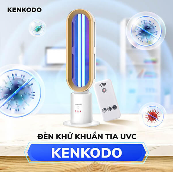 Sử dụng đèn UV để tiêu diệt mọi vi khuẩn có trong không khí